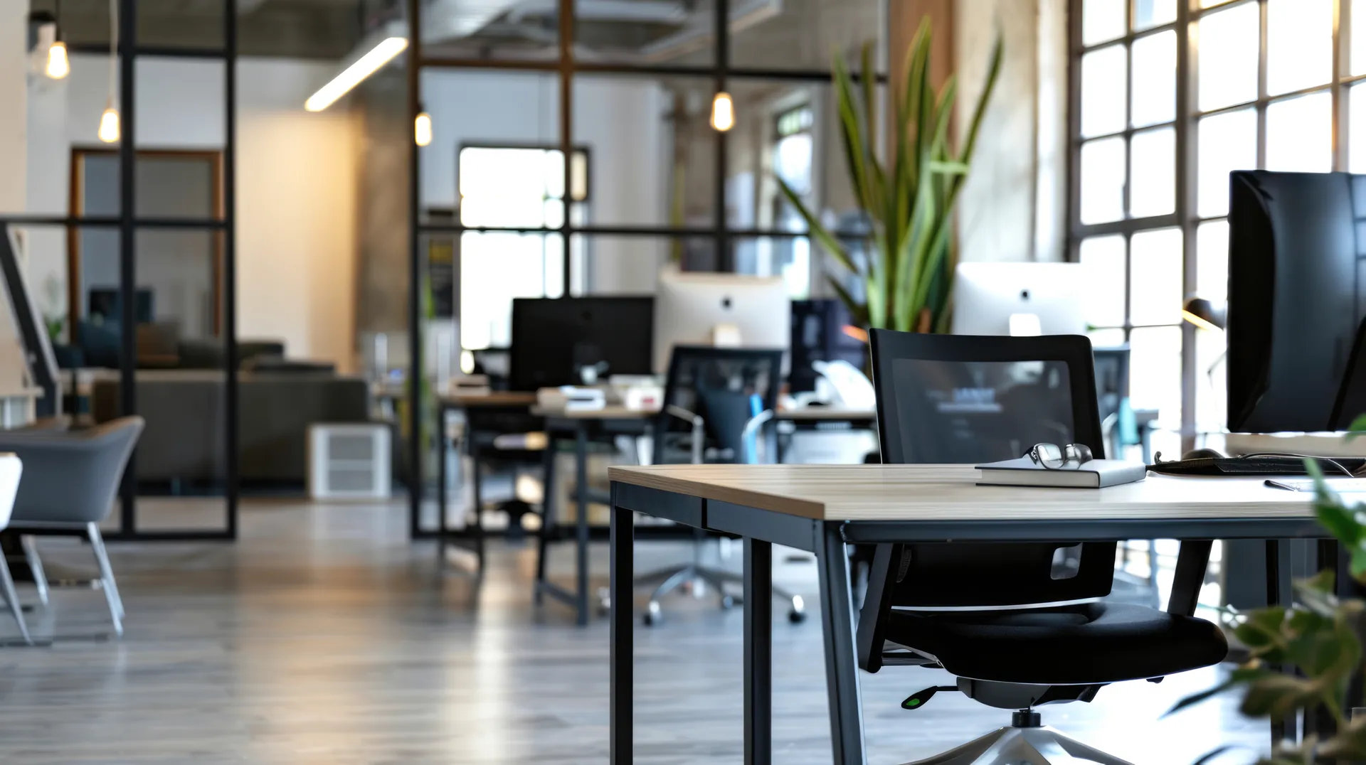 Reinigung Büro Berlin: modernes, helles Büro, sauber gehalten von GLANZMACHER